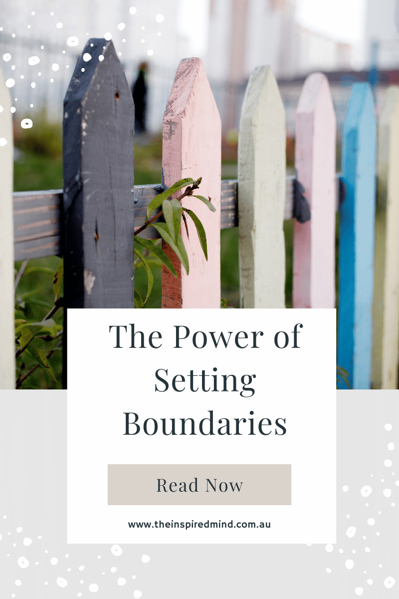 The power of setting boundaries