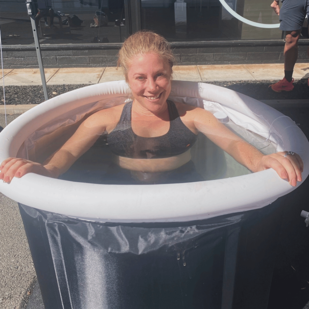 Overcoming my own fear with an ice bath