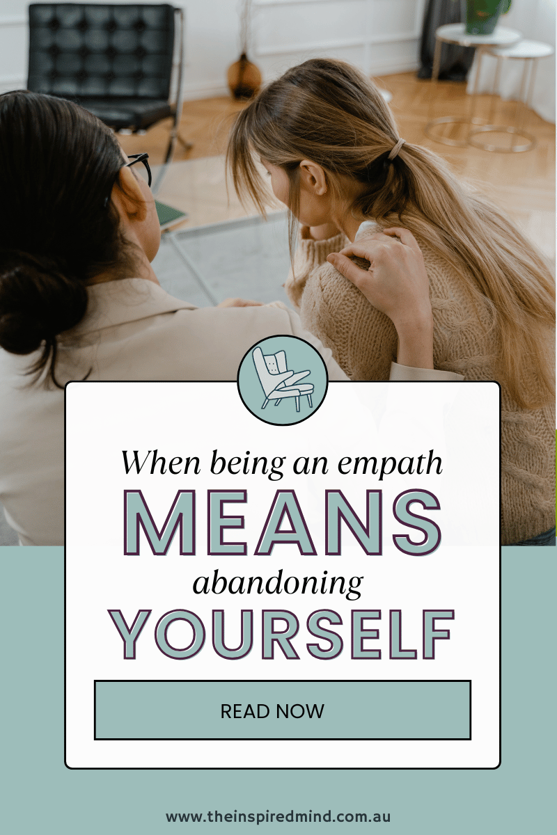 When being an empath means abandoning yourself